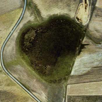 Imagen satelital de la laguna